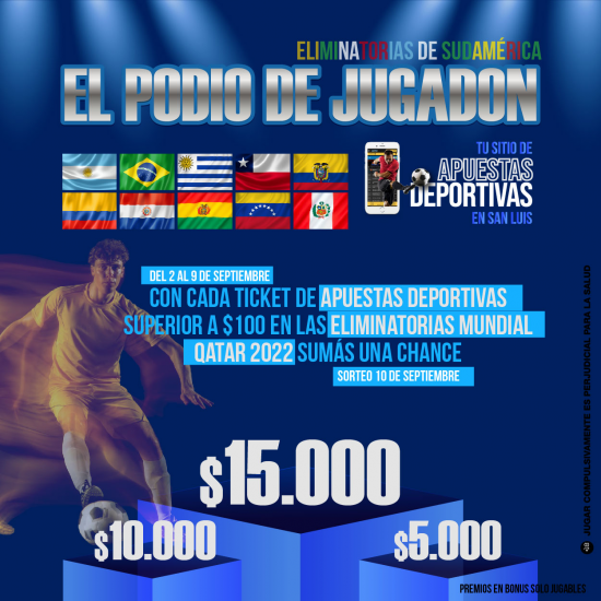 Bases y condiciones - El Podio de Jugadon